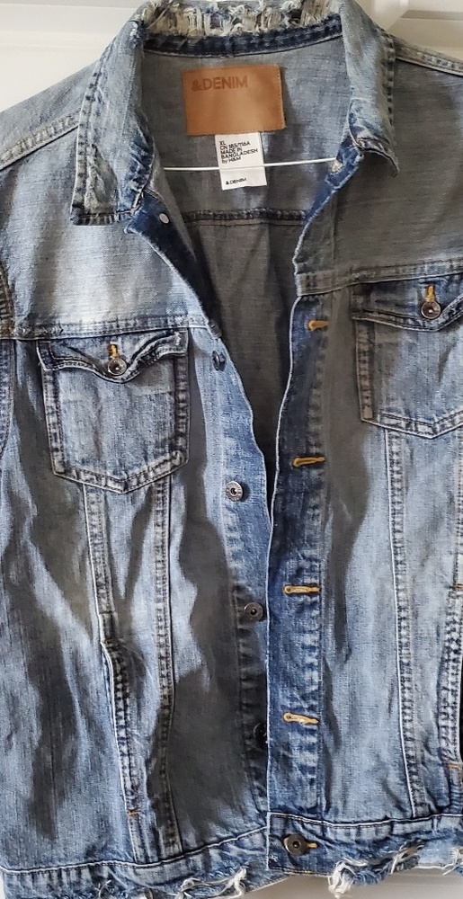 H&M denim vest
